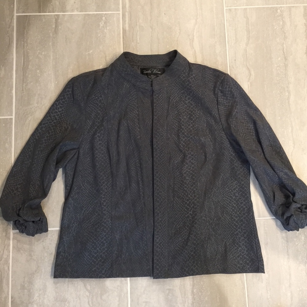 Brandon Thomas snakeskin jacket blazer. Large.
